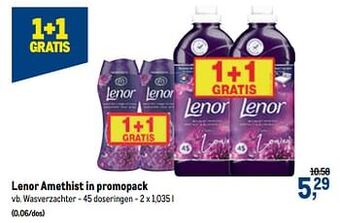 Makro Lenor amethist wasverzachter aanbieding