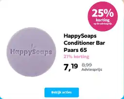 Plein.nl HappySoaps Conditioner Bar Paars 65 aanbieding