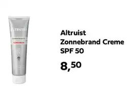 Plein.nl Altruist Zonnebrand Creme SPF 50 aanbieding