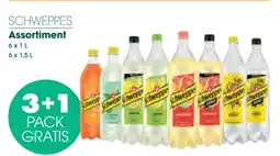 Prik en Tik Schweppes Assortiment aanbieding