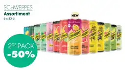 Prik en Tik Schweppes Assortiment aanbieding