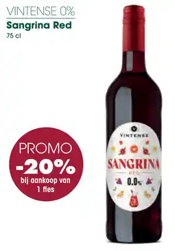 Prik en Tik Vintense 0% Sangrina Red aanbieding