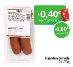 Intermarché Paarden Cervela aanbieding