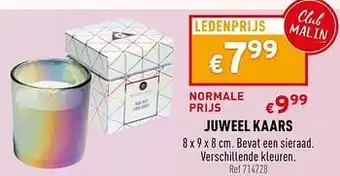 Trafic Juweel kaars aanbieding
