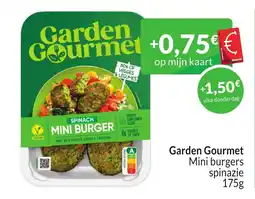 Intermarché Garden Gourmet Mini burgers spinazie aanbieding