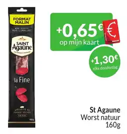 Intermarché St Agaune Worst natuur aanbieding