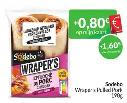 Intermarché Sodebo Wraper's Pulled Pork aanbieding