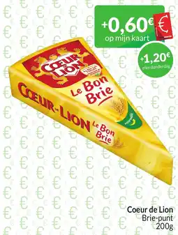 Intermarché Coeur de Lion Brie-punt aanbieding
