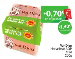 Intermarché Val-Dieu Herve kaas AOP Mild aanbieding