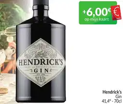 Intermarché Hendrick's Gin 41,4° aanbieding
