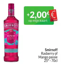 Intermarché Smirnoff aanbieding