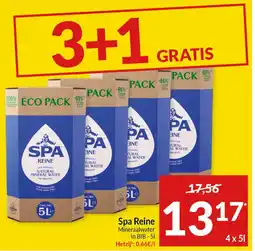 Intermarché Spa Reine Mineraalwater In BIB aanbieding