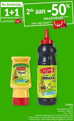 Intermarché Colona Saus aanbieding