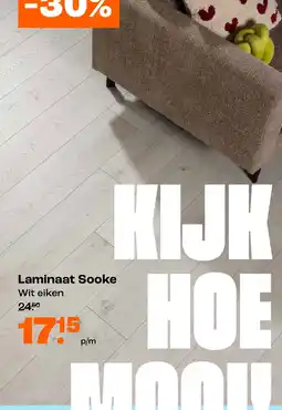 Kwantum Laminaat Sooke aanbieding