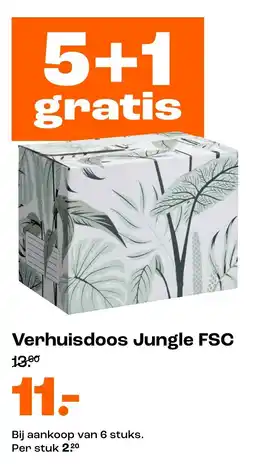 Kwantum Verhuisdoos Jungle FSC aanbieding