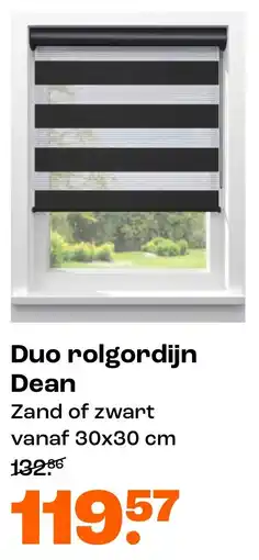 Kwantum Duo rolgordijn Dean aanbieding