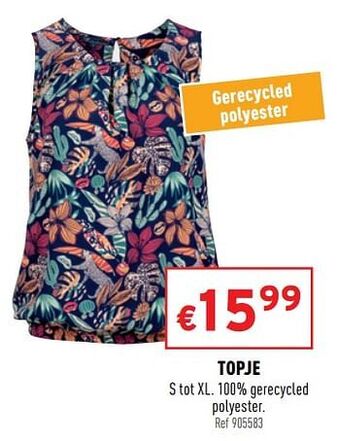 Trafic Topje aanbieding