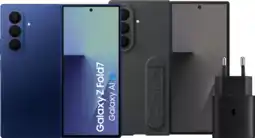 Coolblue Samsung Galaxy Z Fold 7 512GB Blauw 5G + Accessoirepakket aanbieding