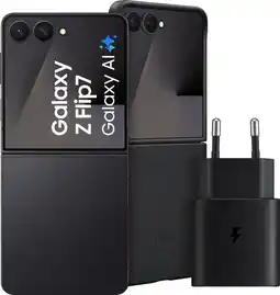 Coolblue Samsung Galaxy Z Flip 7 512Â Go Noir 5G + Pack d'Accessoires aanbieding