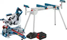 Coolblue Bosch Professional GCM 18Â V-216 D + Batterie ProCORE 8,0Â Ah + Support aanbieding