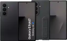 Coolblue Samsung Galaxy Z Fold 7 512 Go Noir 5G + Samsung Silicone Back Cover Noir aanbieding