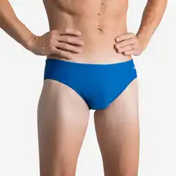 Decathlon Zwemslip voor heren Basic 100 blauw aanbieding