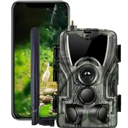 Decathlon Wildcamera met Nachtzicht - Meldingen via 4G - FULL HD - 30MP -WCL8040 aanbieding