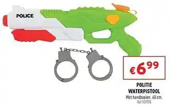 Politie waterpistool