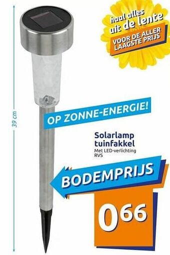 Solarlamp tuinfakkel