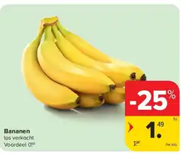 Carrefour Bananen aanbieding