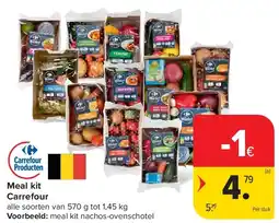 Carrefour Meal kit Carrefour aanbieding