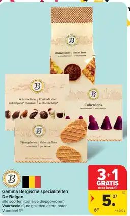 Carrefour Gamma Belgische specialiteiten De Belgen aanbieding
