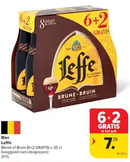 Carrefour Bier Leffe aanbieding
