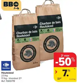 Carrefour Houtskool aanbieding