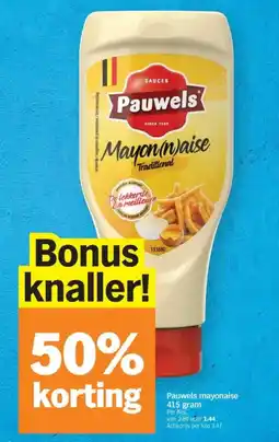 Albert Heijn Pauwels mayonaise aanbieding