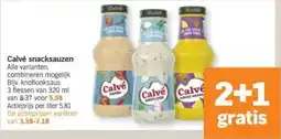 Albert Heijn Calvé snacksauzen aanbieding