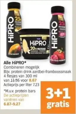 Albert Heijn Alle HiPRO aanbieding