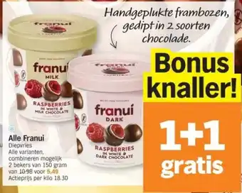 Albert Heijn Alle Franui aanbieding
