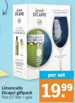 Albert Heijn Limoncello Dicapri giftpack aanbieding