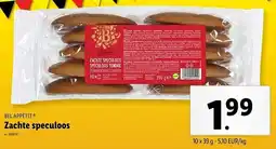 Lidl Bel appétit zachte speculoos aanbieding