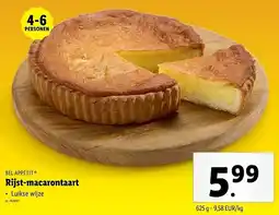 Lidl Bel appétit rijst macarontaart aanbieding