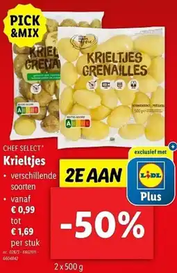 Lidl Chef Select Krieltjes aanbieding