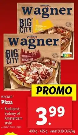 Lidl Wagner Pizza aanbieding