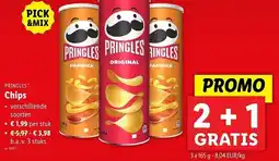 Lidl Pringles Chips aanbieding