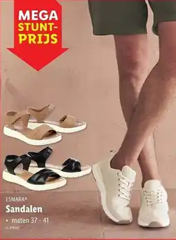 Lidl Esmara sandalen aanbieding