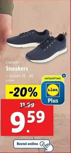 Lidl Esmara sneakers aanbieding