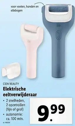 Lidl Cien beauty elektrische eeltverwijderaar aanbieding
