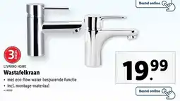 Lidl Livarno home wastafelkraan aanbieding