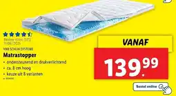 Lidl HN8 Schlafsysteme Matrastopper aanbieding