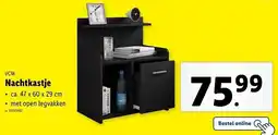 Lidl VCM Nachtkastje aanbieding